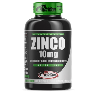 PRONUTRITION ZINCO 100 cpr 10 mg SALI MINERALI
