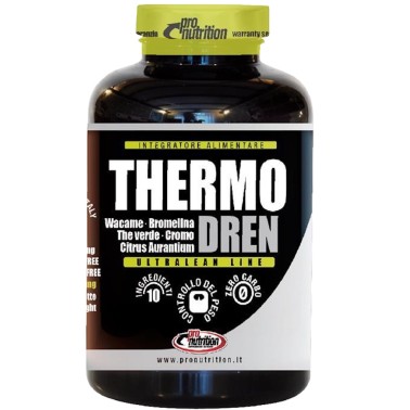 PRONUTRITION THERMODREN 80 cpr BRUCIA GRASSI TERMOGENICI