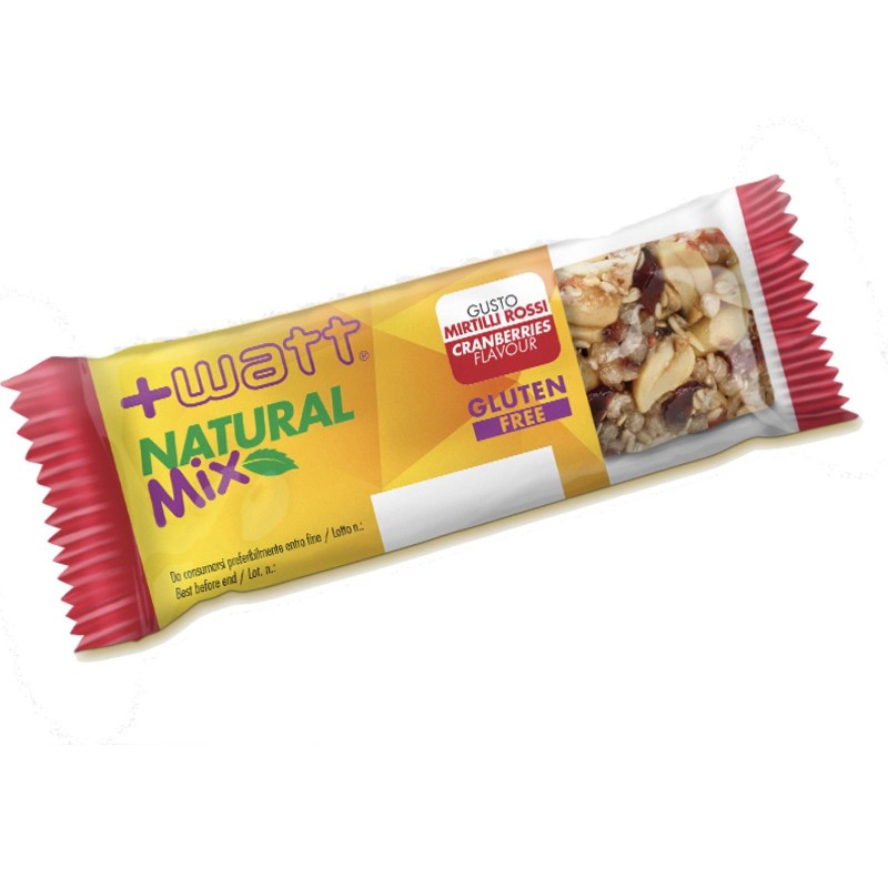 +WATT NATURAL MIX 1 BARRETTA DA 30 GR BARRETTE ENERGETICHE