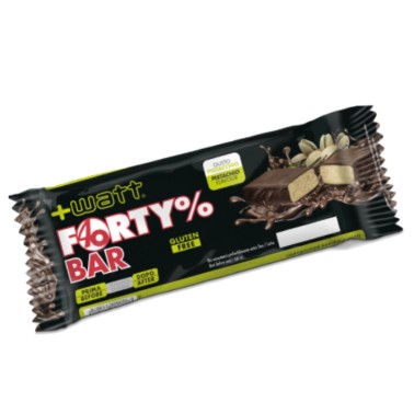 +WATT FORTY% BAR 1 Barretta da 80 gr BARRETTE ENERGETICHE