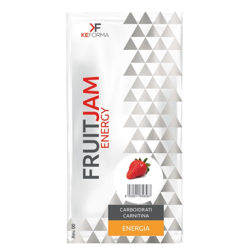 KEFORMA FRUIT JAM ENERGY - 1 Gel da 40 gr CARBOIDRATI - ENERGETICI