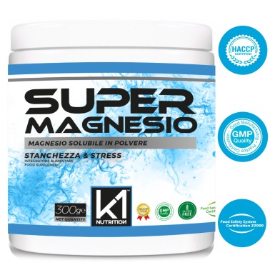 K1 NUTRITION SUPER MAGNESIO 300 gr VITAMINE