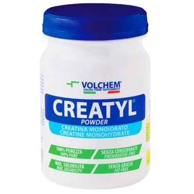 VOLCHEM CREATYL ® POWDER CREATINA PURA IN POLVERE 300 gr CREATINA