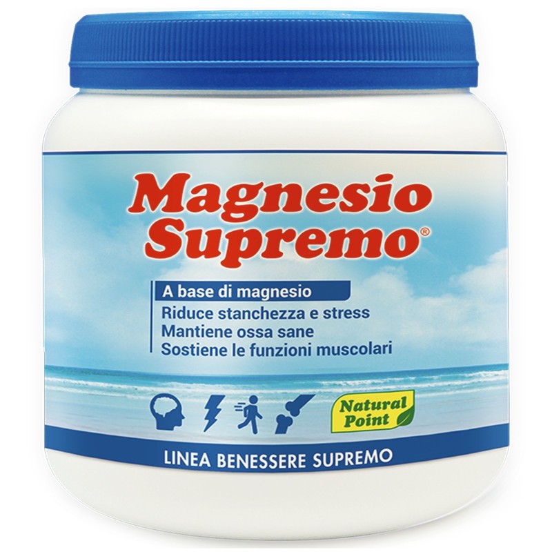 NATURAL POINT MAGNESIO SUPREMO 300 gr VITAMINE