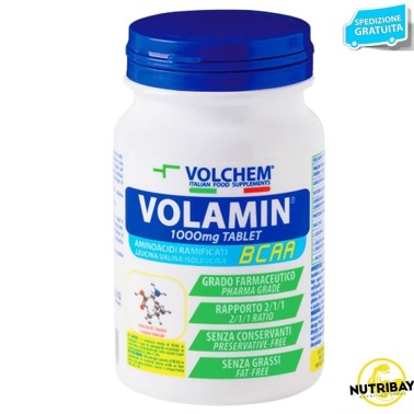 VOLCHEM VOLAMIN ® TABLET AMMINOACIDI RAMIFICATI 120 cpr AMINOACIDI BCAA