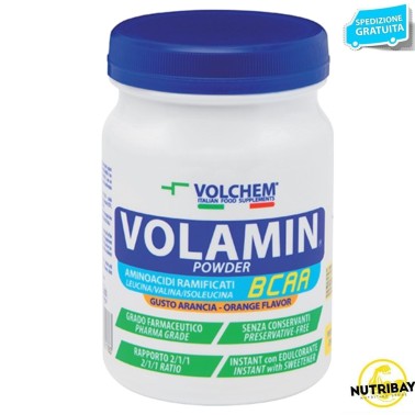 VOLCHEM VOLAMIN ® POWDER 224 gr AMINOACIDI BCAA