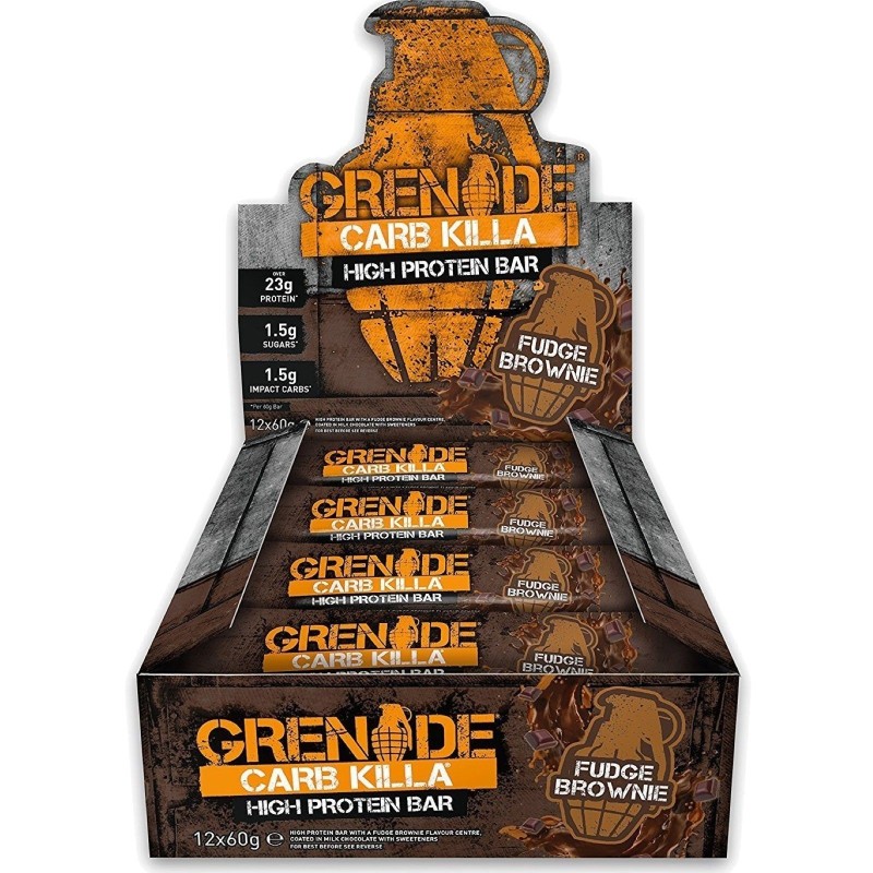 GRENADE CARB KILLA BOX DA 12 BARRETTE BARRETTE ENERGETICHE