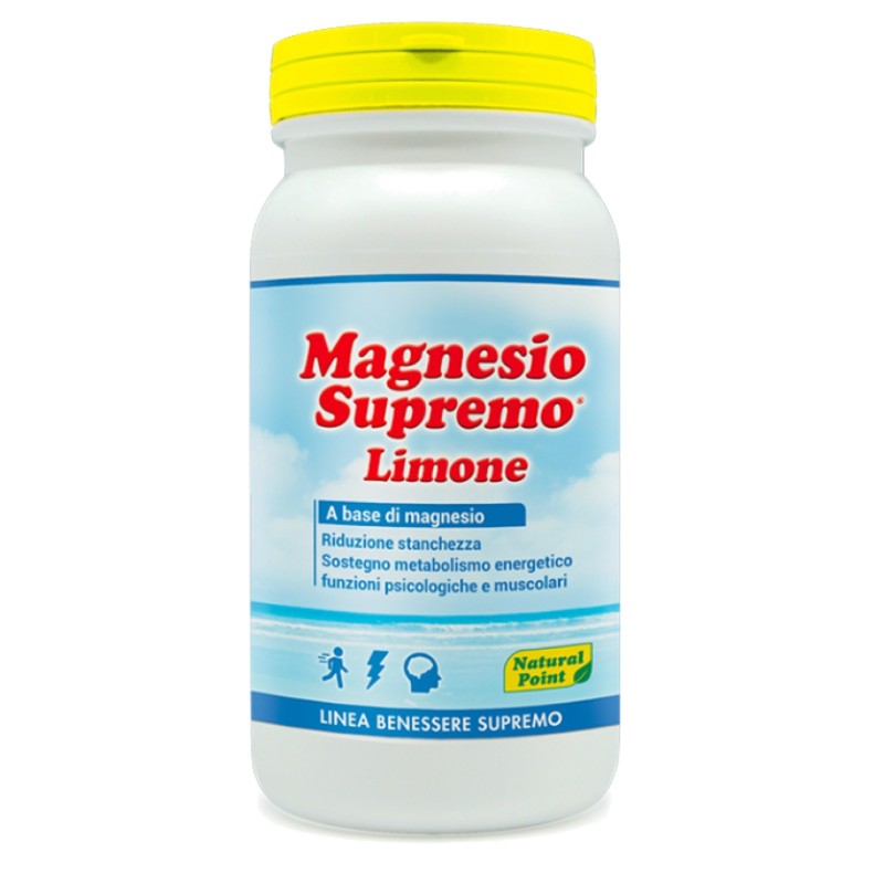 NATURAL POINT MAGNESIO SUPREMO LIMONE 150 gr. BENESSERE-SALUTE