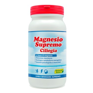 NATURAL POINT MAGNESIO SUPREMO GUSTO CILIEGIA 150 gr. BENESSERE-SALUTE