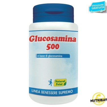 NATURAL POINT GLUCOSAMINA 500, 100 caps BENESSERE ARTICOLAZIONI