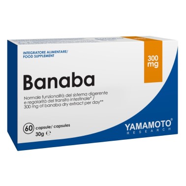 YAMAMOTO RESEARCH BANABA 60 caps BENESSERE-SALUTE