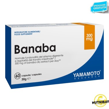 YAMAMOTO RESEARCH BANABA 60 caps BENESSERE-SALUTE