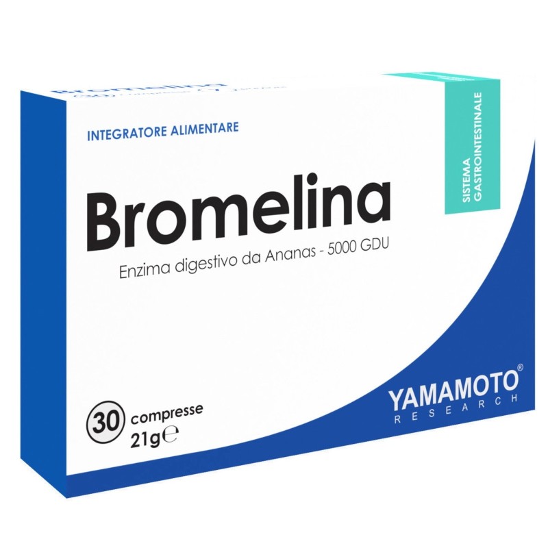 YAMAMOTO RESEARCH BROMELINA 30 cpr DRENANTI DIURETICI