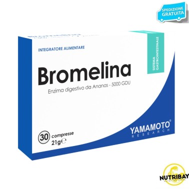 YAMAMOTO RESEARCH BROMELINA 30 cpr DRENANTI DIURETICI