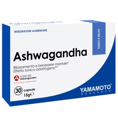 YAMAMOTO® RESEARCH ASHWAGANDHA KSM-66 30 caps TONICI