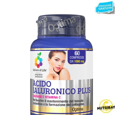 OPTIMA ACIDO IALURONICO PLUS 60 cpr BENESSERE-SALUTE