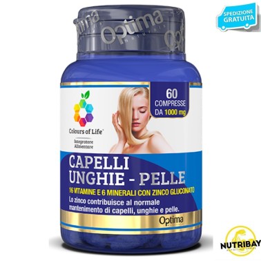 OPTIMA CAPELLI UNGHIE PELLE 60 cpr BENESSERE-SALUTE