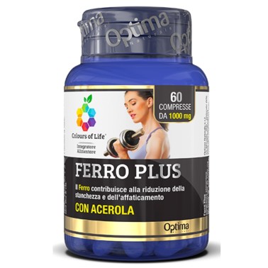 OPTIMA FERRO PLUS CON ACEROLA 60 cpr BENESSERE-SALUTE