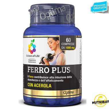 OPTIMA FERRO PLUS CON ACEROLA 60 cpr BENESSERE-SALUTE