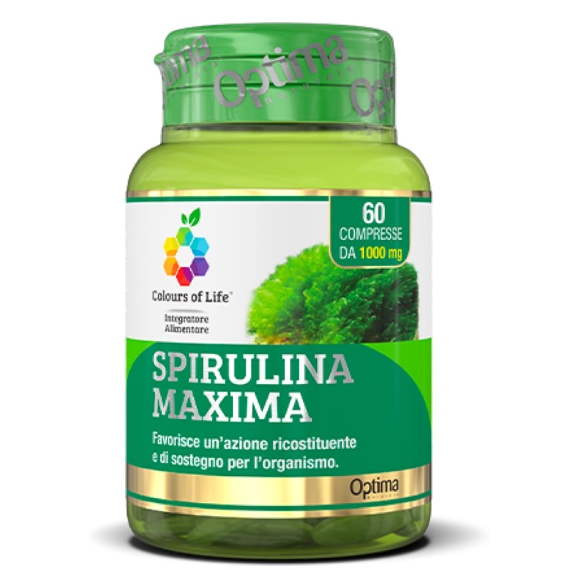 OPTIMA SPIRULINA MAXIMA 60 cpr BENESSERE-SALUTE