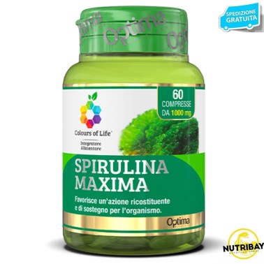 OPTIMA SPIRULINA MAXIMA 60 cpr BENESSERE-SALUTE