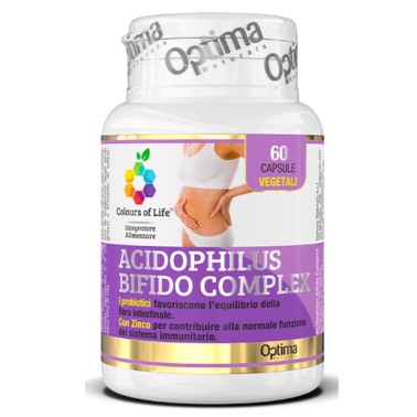 OPTIMA ACIDOPHILUS BIFIDO COMPLEX 60 caps BENESSERE-SALUTE