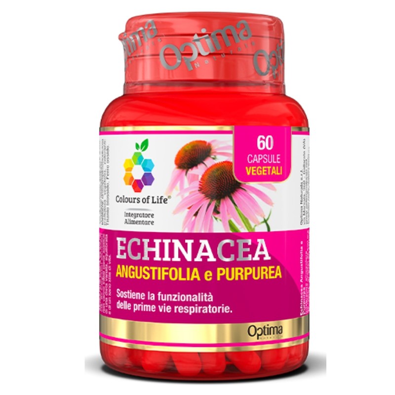 OPTIMA ECHINACEA PURPUREA E ANGUSTIFOLIA 60 caps BENESSERE-SALUTE