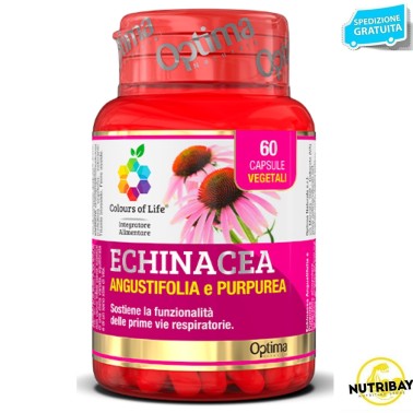 OPTIMA ECHINACEA PURPUREA E ANGUSTIFOLIA 60 caps BENESSERE-SALUTE