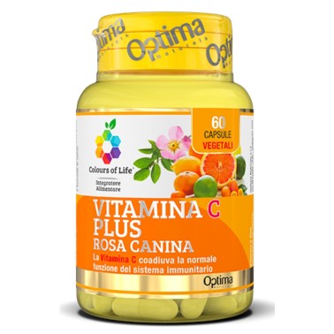 OPTIMA VITAMINA C PLUS CON ROSA CANINA 60 caps VITAMINE