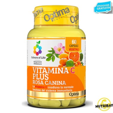 OPTIMA VITAMINA C PLUS CON ROSA CANINA 60 caps VITAMINE