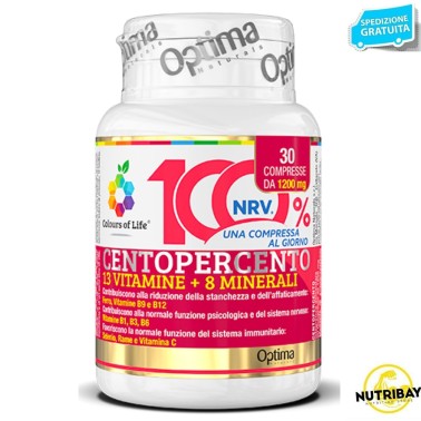 OPTIMA CENTOPERCENTO 30 cpr VITAMINE