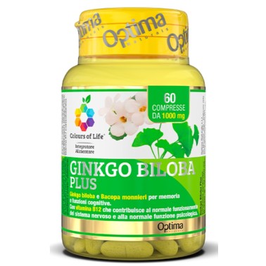 OPTIMA GINKGO BILOBA PLUS 60 cpr BENESSERE-SALUTE