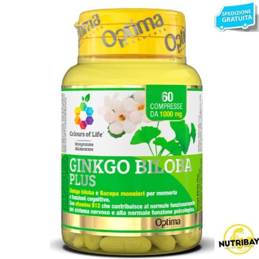 OPTIMA GINKGO BILOBA PLUS 60 cpr BENESSERE-SALUTE