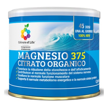 OPTIMA MAGNESIO CITRATO ORGANICO 375 180 g in vendita su Nutribay.it