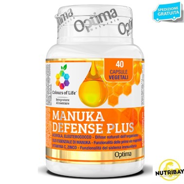 OPTIMA MANUKA DEFENSE PLUS 40 cpr BENESSERE-SALUTE