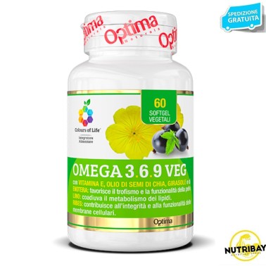 OPTIMA OMEGA 3.6.9 VEG 60 softgel BENESSERE-SALUTE