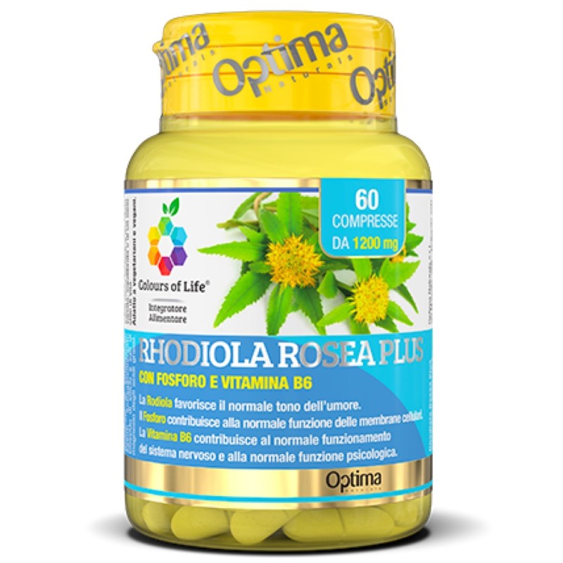 OPTIMA RHODIOLA ROSEA PLUS 60 cpr BENESSERE-SALUTE