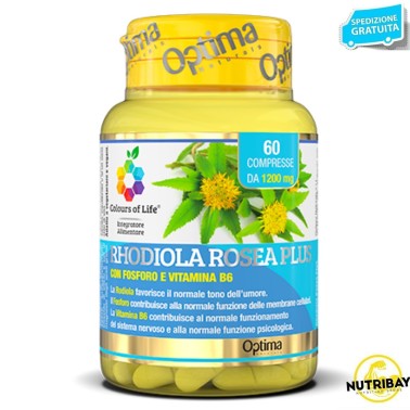 OPTIMA RHODIOLA ROSEA PLUS 60 cpr BENESSERE-SALUTE