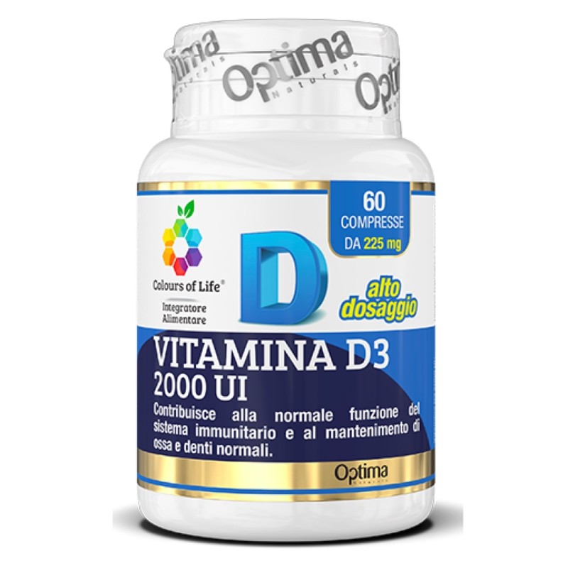 OPTIMA VITAMINA D3 2000 U.I 60 cpr VITAMINE