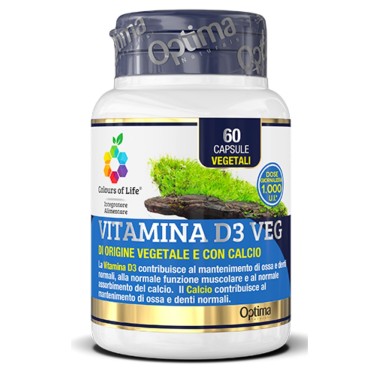 OPTIMA VITAMINA D3 VEG 60 caps vegetali VITAMINE