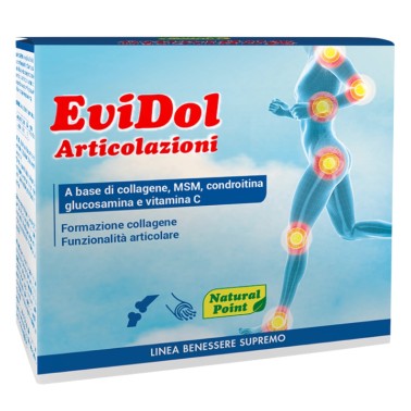 NATURAL POINT EVIDOL ARTICOLAZIONI 30 bustine BENESSERE ARTICOLAZIONI