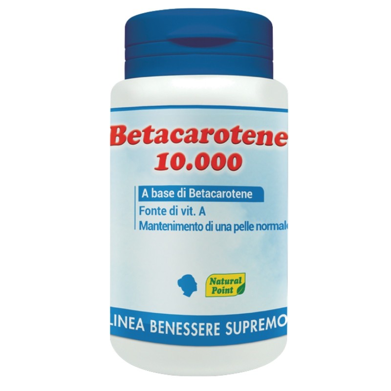 NATURAL POINT BETACAROTENE 10.000 80 perle BENESSERE-SALUTE
