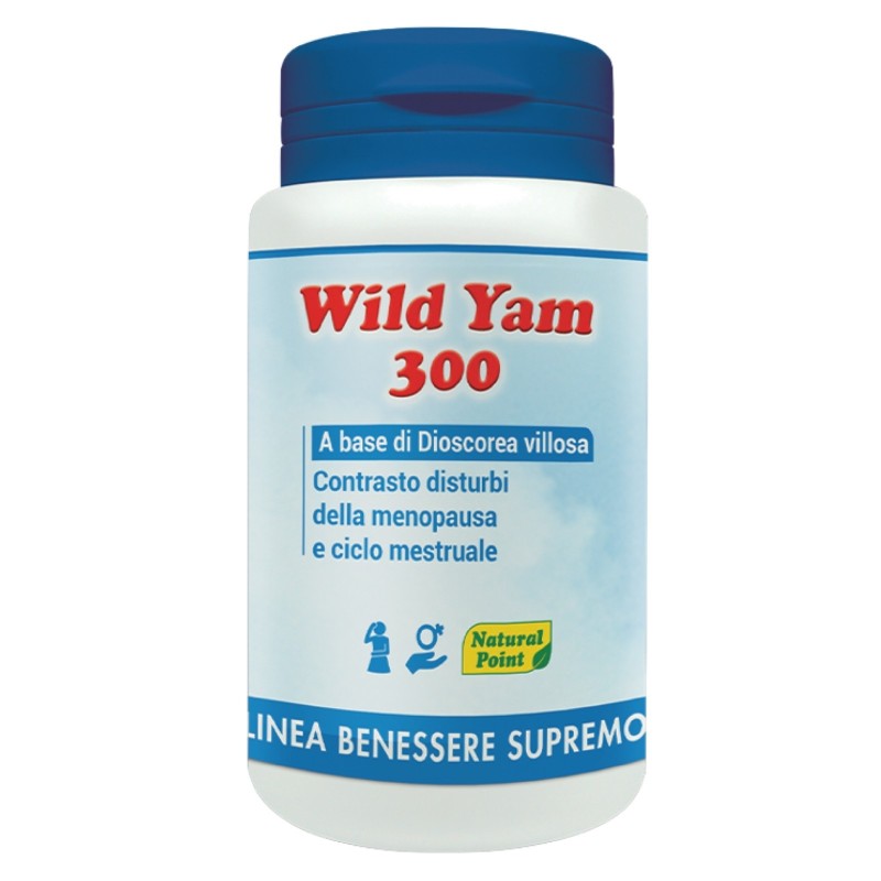 NATURAL POINT WILD YAM 300 50 caps BENESSERE-SALUTE