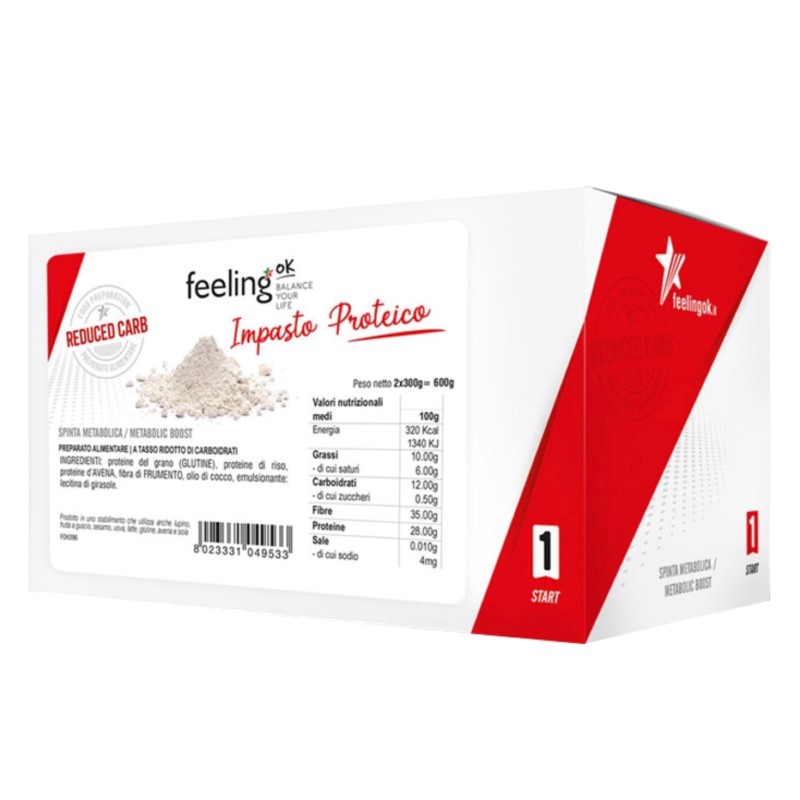 FEELING OK START 1 IMPASTO PROTEICO 2 X 300 g AVENE - ALIMENTI PROTEICI