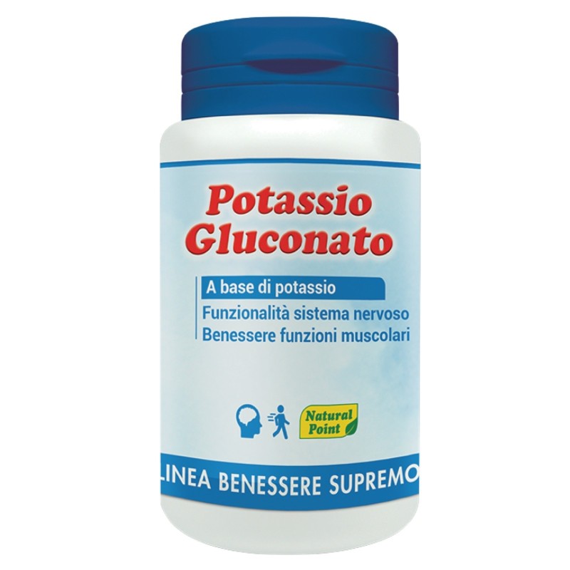 NATURAL POINT POTASSIO GLUCONATO 90 cpr SALI MINERALI