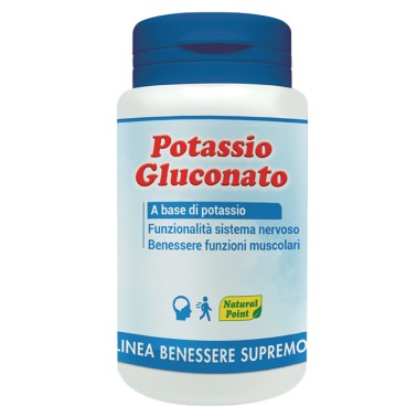 NATURAL POINT POTASSIO GLUCONATO 90 cpr SALI MINERALI