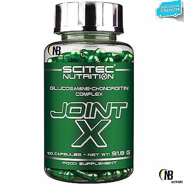 SCITEC Joint X 100 cps. Glucosamina Condroitina e MSM supporto Articolazioni PROTEINE