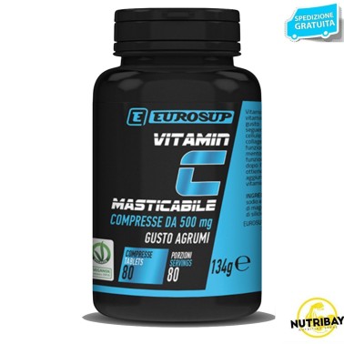 EUROSUP VITAMIN C MASTICABILE 80 cpr VITAMINE