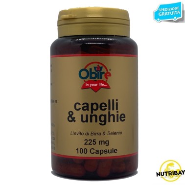 OBIRE CAPELLI & UNGHIE 100 caps in vendita su Nutribay.it
