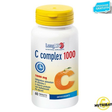 LONG LIFE C COMPLEX 1000 T/R 60 tav VITAMINE